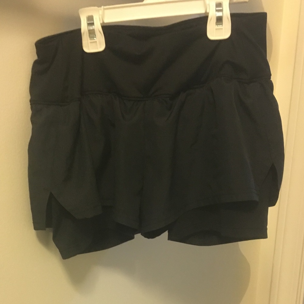 black champion shorts built with compression
